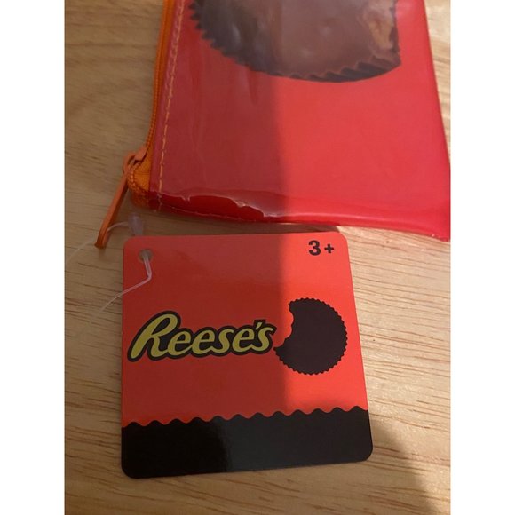 Reese's Peanut Butter Cup & Hershey's Milk Chocolate Zipper Pencil Pouch Case - Picture 5 of 6